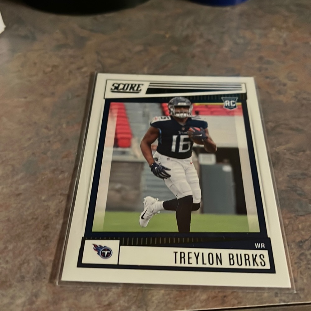 Treylon burks card new